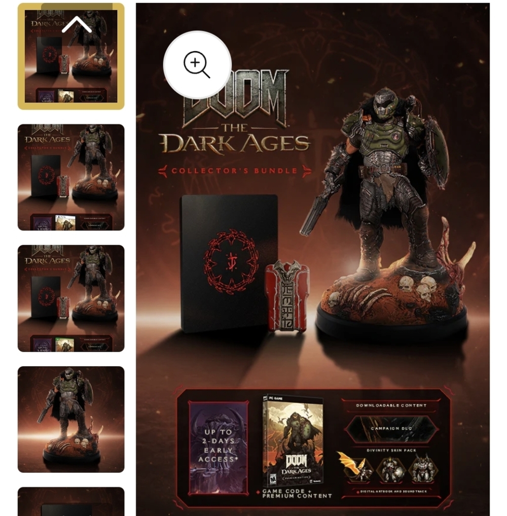 Doom The Dark Ages Collector's Bundle Xbox Series X